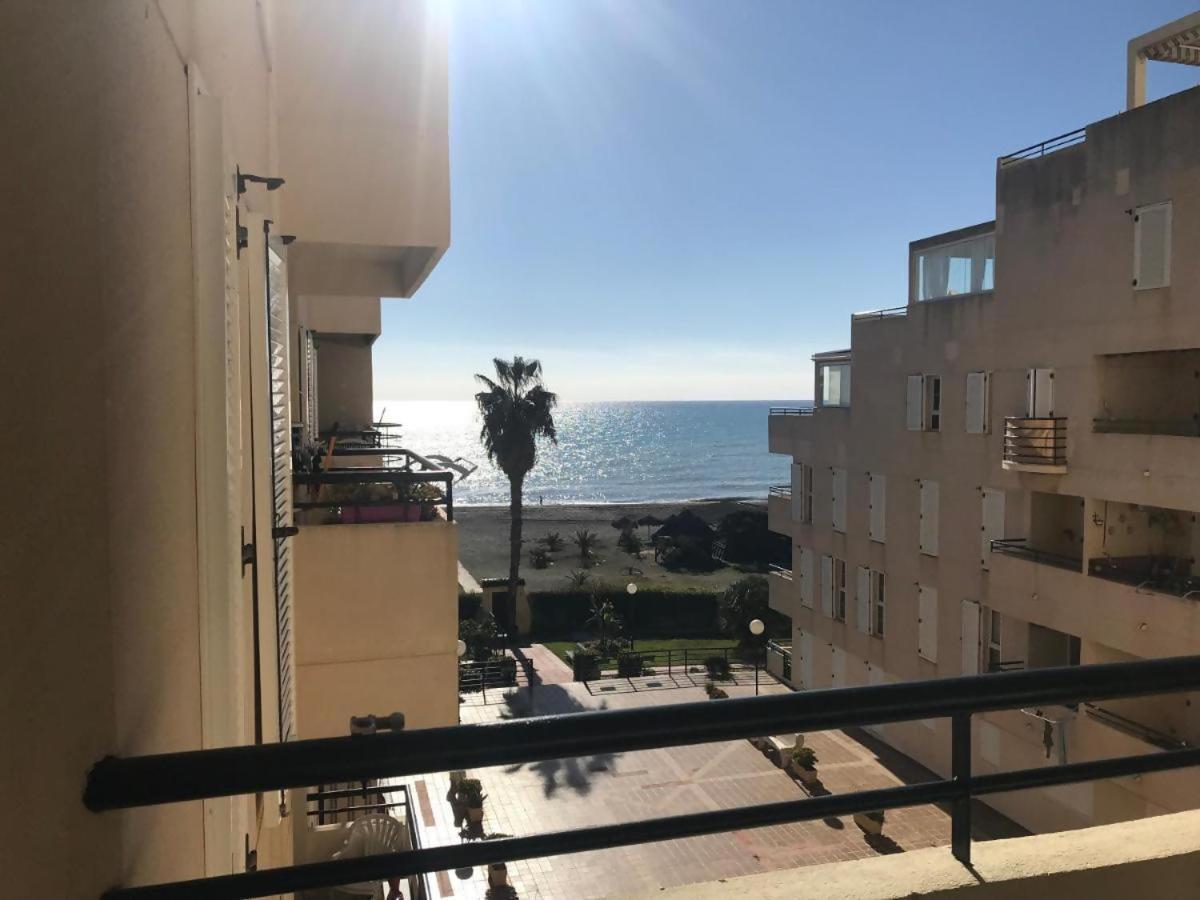 Apartmán Espectacular Residencial En 1A Linea Con Piscina Benajarafe Exteriér fotografie
