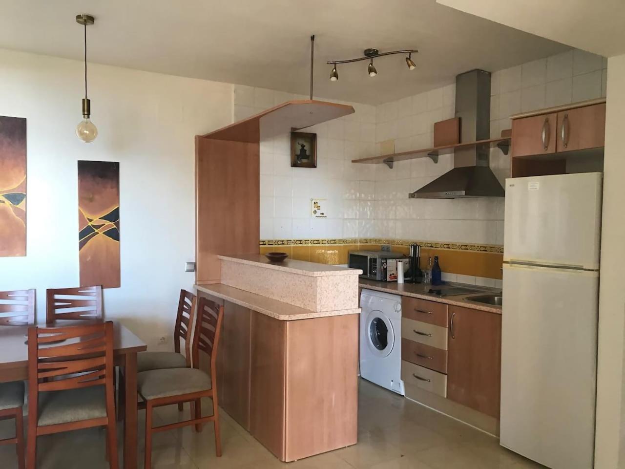 Apartmán Espectacular Residencial En 1A Linea Con Piscina Benajarafe Exteriér fotografie